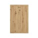 Türfront >TREVONE< (2er-Set) mit Schloss, Artisan Eiche Dekor - 69,9x108,5x1,5cm (BxHxT)