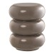 Beistelltisch >Rosolina< in Braun, Fiberglas - 44x35,5cm (HxD)