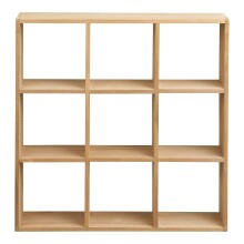 Hängeregal >Moss< in Kiefer, Massivholz - 46x46x10cm (BxHxT)