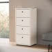 Hochkommode >TEMPRA2< in Sand - 38,6x85,5x34,8cm (BxHxT)