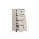 Hochkommode >TEMPRA2< in Sand - 38,6x85,5x34,8cm (BxHxT)