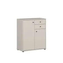 Kommode >TEMPRA2< in Sand - 73,7x85,5x34,8cm (BxHxT)
