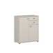 Kommode >TEMPRA2< in Sand - 73,7x85,5x34,8cm (BxHxT)