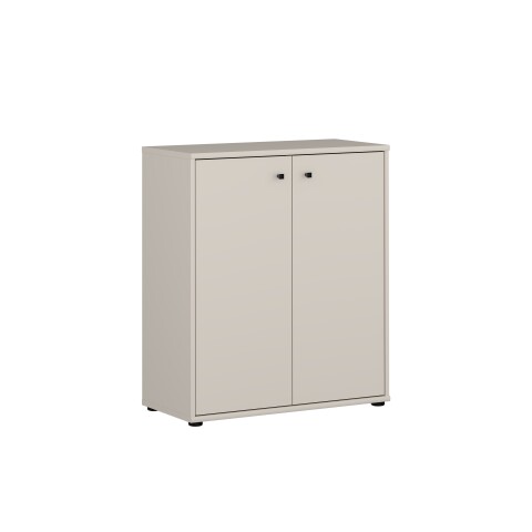 Kommode >TEMPRA2< in Sand - 73,7x85,5x34,8cm (BxHxT)