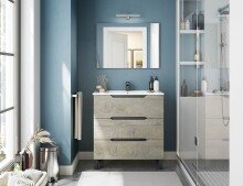 Waschtisch-Set >LEA< (2-tlg.) inkl. Waschbecken,...