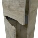 Hochschrank >LEA< in Alaska Eiche Dekor / Anthrazitgrau - 30x182x25 (BxHxT)