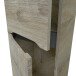 Hochschrank >LEA< in Alaska Eiche Dekor / Anthrazitgrau - 30x182x25 (BxHxT)