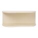 Wandregal >Botta< in Beige, MDF - 44x18x17,5cm (BxHxT)