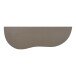 Wandboard >Botta< in Braun, MDF - 57x2,5x19cm (BxHxT)