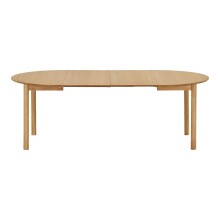 Kulissen-Esstisch >Bundaberg< (ausziehbar) Eiche, MDF, Dekor - 75/120/170/220x75x120cm (BxHxT)