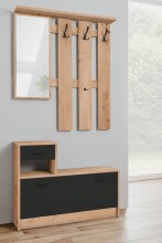 Kompaktgarderobe >Rudolf< in Artisan Eiche Dekor /...