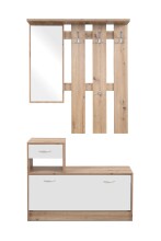 Kompaktgarderobe >Rudolf< in Artisan Eiche Dekor /...