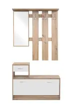 Kompaktgarderobe >Rudolf< in Artisan Eiche Dekor /...