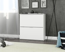 Schuhkipper >ZAPATERO< in Weiß - 75x76x22...