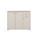 Sideboard >TEMPRA2< in Sand - 108,8x85,5x34,8cm (BxHxT)