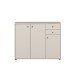 Sideboard >TEMPRA2< in Sand - 108,8x85,5x34,8cm (BxHxT)