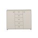 Sideboard >TEMPRA2< in Sand - 108,8x85,5x34,8cm (BxHxT)