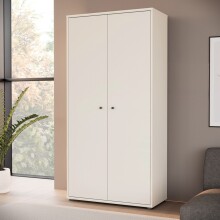 Stauraumschrank >TEMPRA2< in Sand - 73,7x149,5x34,8cm (BxHxT)