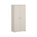Stauraumschrank >TEMPRA2< in Sand - 73,7x149,5x34,8cm (BxHxT)