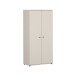 Stauraumschrank >TEMPRA2< in Sand - 73,7x149,5x34,8cm (BxHxT)