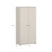 Stauraumschrank >TEMPRA2< in Sand - 73,7x149,5x34,8cm (BxHxT)