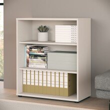 Regal >TEMPRA2< in Sand, Spanlatte - 73,7x85,5x34,8cm (BxHxT)