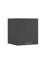 Aufsatzschrank >Laundreezy< in Anthrazit, Holzwerkstoff - 68x76x68cm (BxHxT)