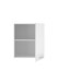 Aufsatzschrank >Laundreezy< in Weiß - 68x76x68 (BxHxT)