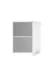 Aufsatzschrank >Laundreezy< in Weiß - 68x76x68 (BxHxT)