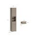 Seitenschrank >ALICE SPRINGS< in Taupe - 39,8x191,9x34,9cm (BxHxT)