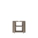 Waschbeckenunterschrank >ALICE SPRINGS< in Taupe - 74,5x63,9x34,9cm (BxHxT)
