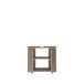 Waschbeckenunterschrank >ALICE SPRINGS< in Taupe - 74,5x63,9x34,9cm (BxHxT)