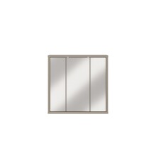 Badezimmerspiegelschrank >ALICE SPRINGS< in Taupe /...