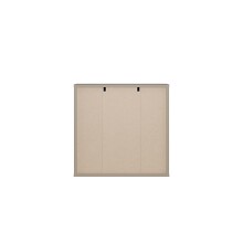 Badezimmerspiegelschrank >ALICE SPRINGS< in Taupe / Spiegel - 74,5x72x23,8cm (BxHxT)