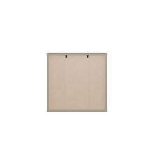 Badezimmerspiegelschrank >ALICE SPRINGS< in Taupe / Spiegel - 74,5x72x23,8cm (BxHxT)