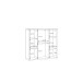 Badezimmerspiegelschrank >ALICE SPRINGS< in Taupe / Spiegel - 74,5x72x23,8cm (BxHxT)