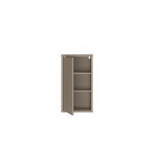 Hängeschrank >ALICE SPRINGS< in Taupe - 39,8x72x23,8cm (BxHxT)