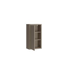 Hängeschrank >ALICE SPRINGS< in Taupe - 39,8x72x23,8cm (BxHxT)
