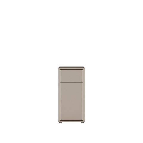 Badkommode >ALICE SPRINGS< in Taupe - 39,8x83,1x34,9cm (BxHxT)