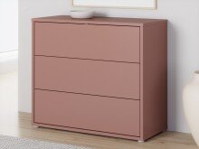 Kommode >ALICE SPRINGS< in Terrakotta - 94,8x83,1x41,5cm (BxHxT)