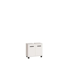 Waschbeckenunterschrank >VERIS< in Sand - 68,6x62x34,8cm (BxHxT)