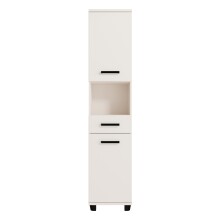 Seitenschrank >VERIS< in Sand - 40,2x186,8x34,8cm...
