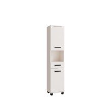 Seitenschrank >VERIS< in Sand - 40,2x186,8x34,8cm (BxHxT)