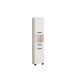 Seitenschrank >VERIS< in Sand - 40,2x186,8x34,8cm (BxHxT)