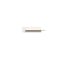 Wandboard >SKELPE< in Weiss / Artisan Eiche Dekor -...
