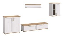 Wohnwand >Verona< (4-teilig) in Sibiu Lärche...