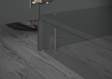 Waschmaschinenumbauschrank >Free< in Anthrazit - 126x195x68cm (BxHxT)