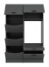 Waschmaschinenumbauschrank >Free< in Anthrazit - 126x195x68cm (BxHxT)