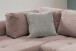Polsterecke >Allin< in rosa / silber, Cord - 250x66x190cm (BxHxT)