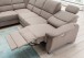 Ecksofa >Ludwigshafen< in 1214 Toro dunkelgrau, Mikrofaser - 236x113x275 (BxHxT)